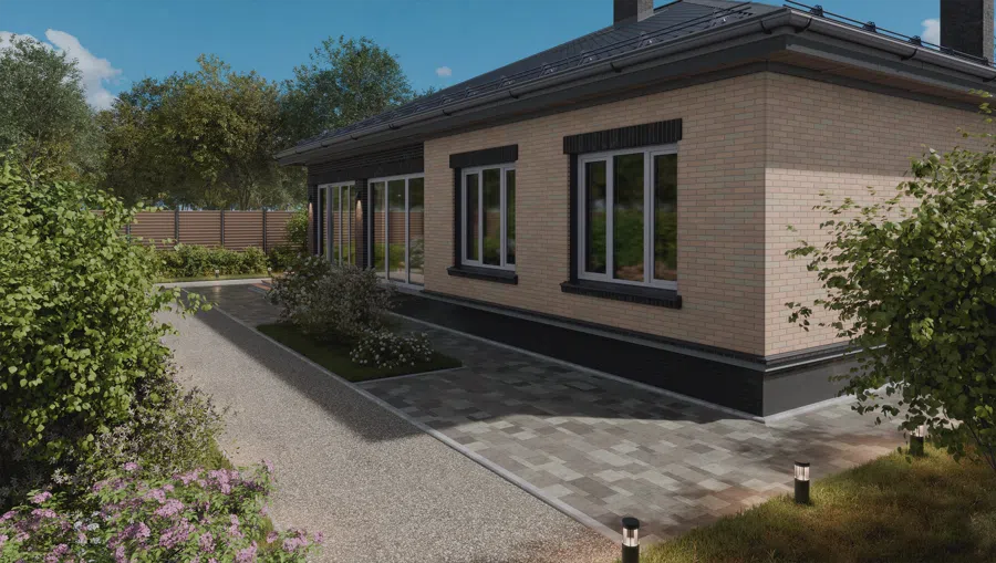 Интерьерная визуализация — рендер, автор Антон (SubaSub), перенесён из 3ds Max в Blender Cycles с помощью NodeFlow Platform
