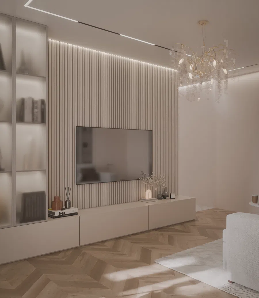 Интерьерная визуализация — рендер, автор Михаил Изотов, перенесён из 3ds Max в Blender Cycles с помощью NodeFlow Platform