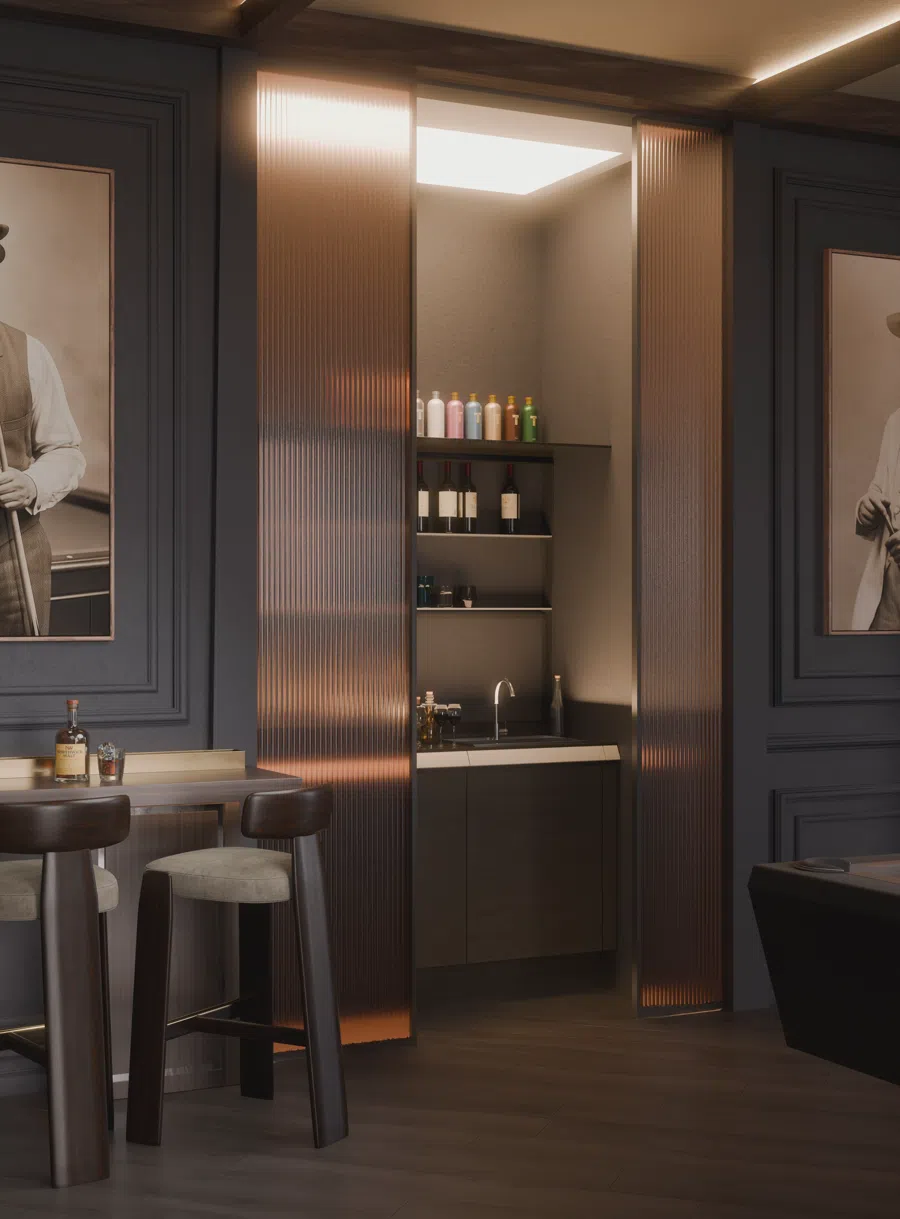 Интерьерная визуализация — рендер, автор Михаил Изотов, перенесён из 3ds Max в Blender Cycles с помощью NodeFlow Platform