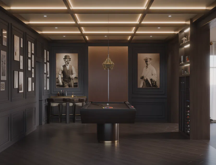 Интерьерная визуализация — рендер, автор Михаил Изотов, перенесён из 3ds Max в Blender Cycles с помощью NodeFlow Platform