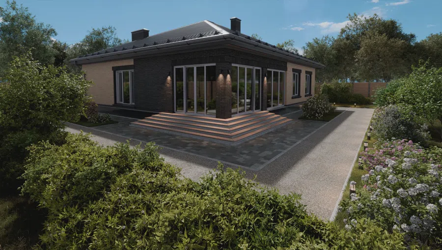 Интерьерная визуализация — рендер, автор Антон (SubaSub), перенесён из 3ds Max в Blender Cycles с помощью NodeFlow Platform