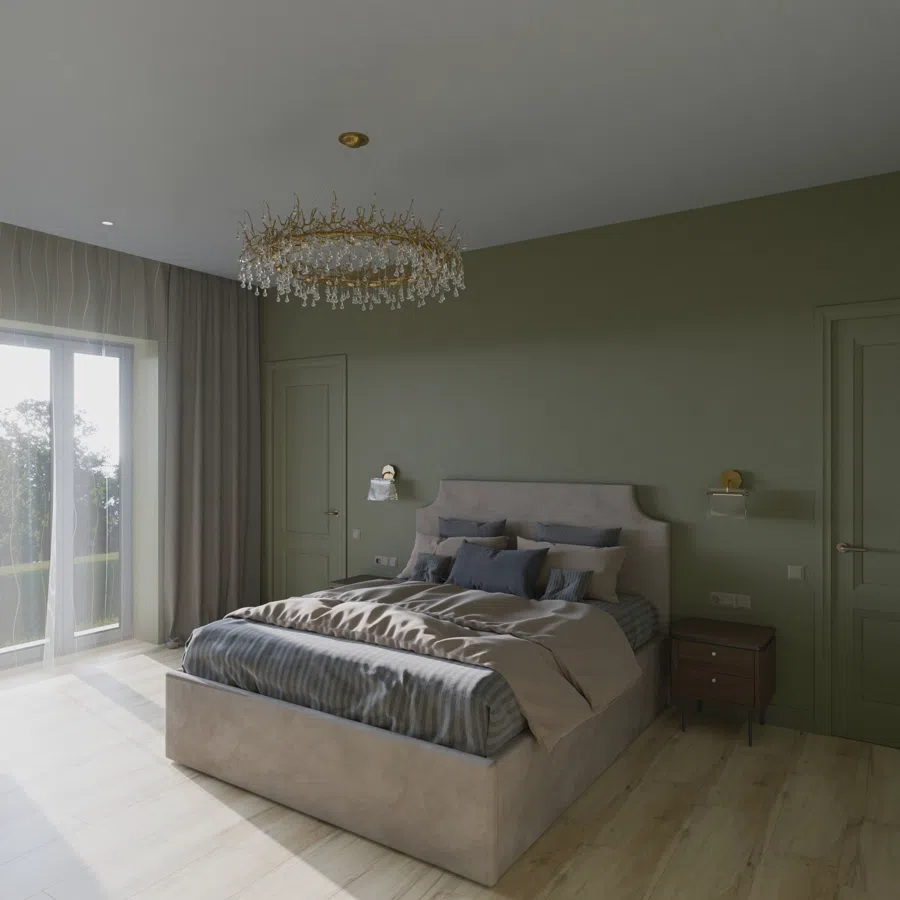 Интерьерная визуализация — рендер, автор Владислав, перенесён из 3ds Max в Blender Cycles с помощью NodeFlow Platform