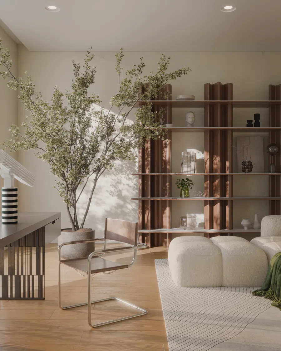 Интерьерная визуализация — рендер, автор Михаил Изотов, перенесён из 3ds Max в Blender Cycles с помощью NodeFlow Platform